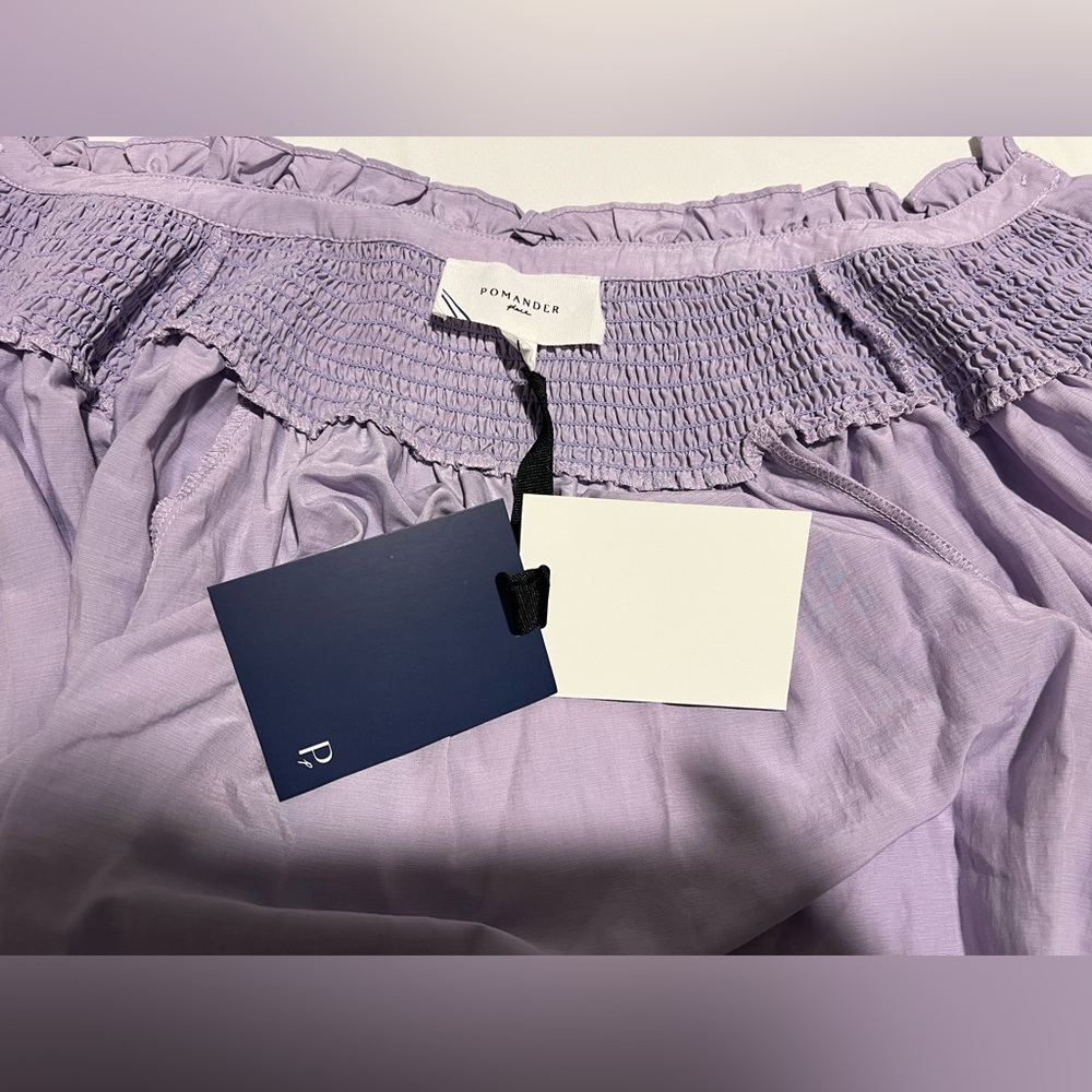 Pomander Place 3/4 Sleeve Blouse Pomander Place Size XL PURPLE 3/4 sleeve NWT - Picture 6 of 16